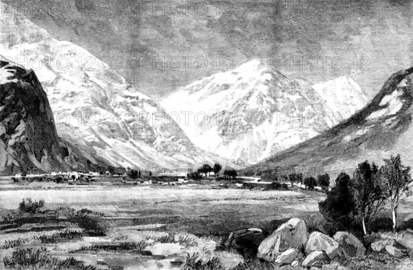 The Chitral Expedition: Sar Lashpur, 1895. Creator: P Naumann.