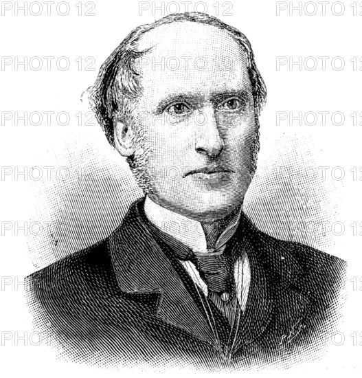 The late Mr. J. Lawrence Gane, Q.C., M.P., 1895. Creator: P Naumann.