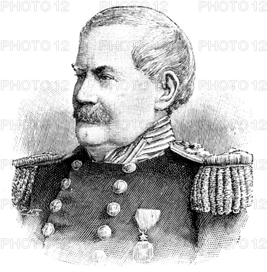 The late Admiral Beechey, 1895. Creator: P Naumann.