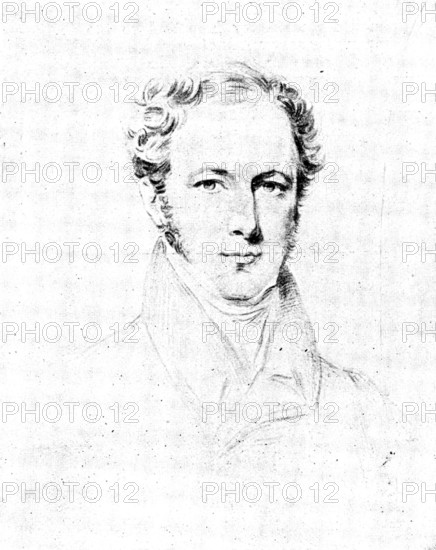 The Right Hon. J. E. Denison, afterwards Viscount Ossington - Speaker from 1857 to 1872, (1895).  Creator: Unknown.