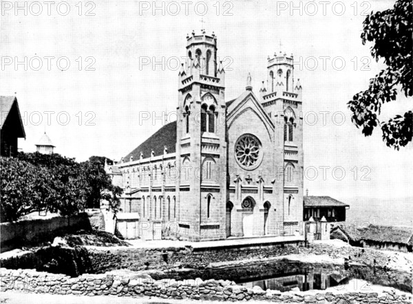 Roman Catholic Cathedral, Antananarivo, Madagascar, 1895. Creator: Unknown.