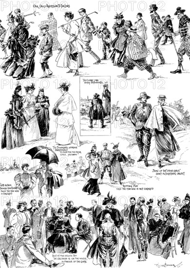 Is Golf Worth Playing?, 1895. Creator: Carl Hentschel.