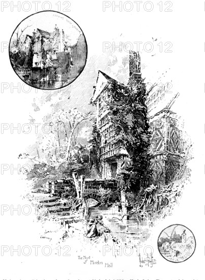 Moreton Hall, Cheshire, 1895. Creator: Carl Hentschel.