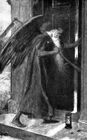 Pictures from the New Gallery: Time, The Reaper - Sir John E. Millais, Bart., R.A., 1895. Creator: Unknown.