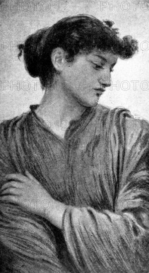 Pictures from the New Gallery: Triste - Walter McLaren, 1895. Creator: Unknown.