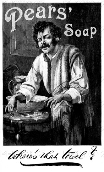 Advertisement for Pears' Soap, 1895. Creator: Unknown.