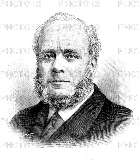 The late Mr. W. Saunders, M.P., 1895. Creator: P Naumann.