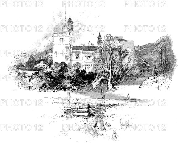 The Duke and Duchess of York at Sheffield: The Farm: the Duke of Norfolk's residence, 1895. Creator: Unknown.