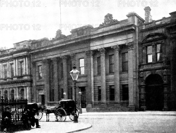 The Duke and Duchess of York at Sheffield: Cutlers' Hall, 1895. Creator: Sheffield Photographic Company.
