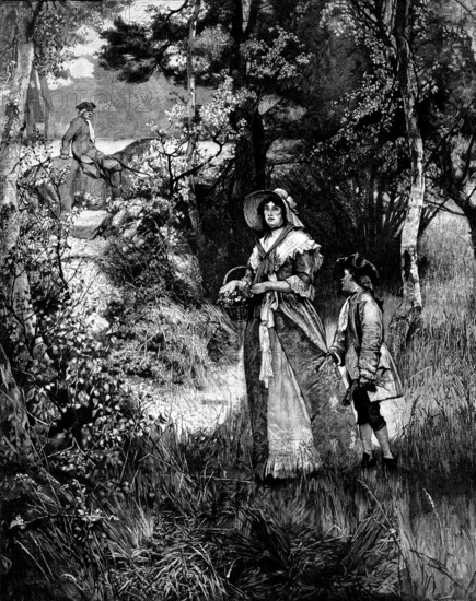 The Squire - by Edgar Bundy, 1895. Creator: P Naumann.