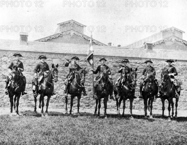 The Military Tournament at the Agricultural Hall: Period 1751, (1895). Creator: Unknown.