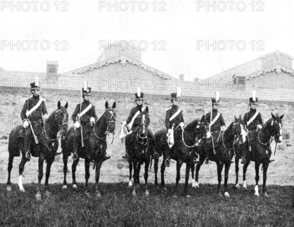 The Military Tournament at the Agricultural Hall: Period 1818, (1895). Creator: Unknown.