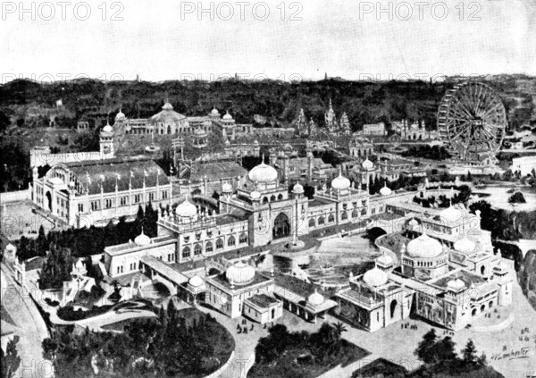 The Empire of India Exhibition, at Earl's Court, Kensington, 1895. Creator: P Naumann.
