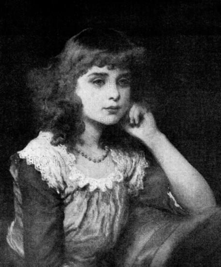 Beautiful Children at the Grafton Gallery: Little Stella - J. Sant, R.A., 1895. Creator: Unknown.