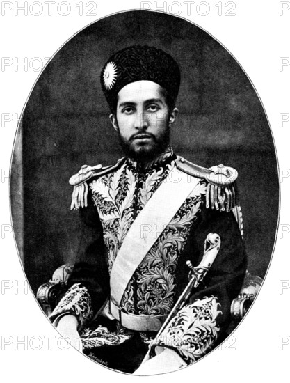 His Highness Nasrullah Khan, the Shahzada, 1895. Creator: W&D Downey.