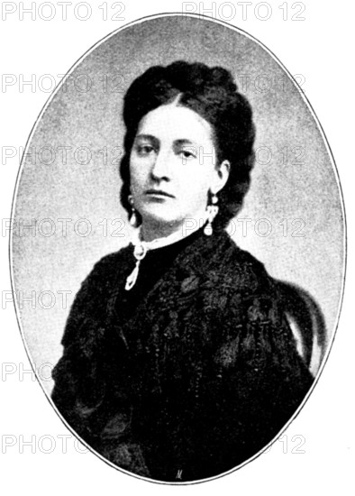 The Duc d'Aosta's Marriage with Princess Hélène of Orleans: Duchesse d'Aosta, [Duc's mother), 1895. Creator: Unknown.