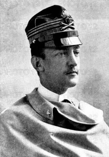 The Duc d'Aosta's Marriage with Princess Hélène of Orleans: Duchesse d'Aosta: the Duc d'Aosta, 1895. Creator: Bettini.