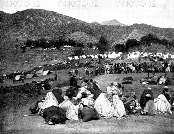 The Chitral Campaign: prisoners at Dir, 1895. Creator: Unknown.