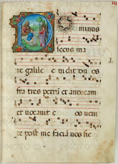 Gradual, late 15th century. Creator: Antoine de Lonhy.