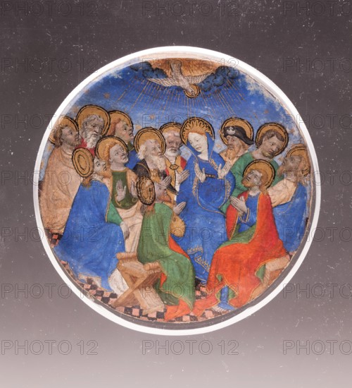 Pentecost, between 1415 and 1420. Creator: Workshop of the Boucicaut Master.