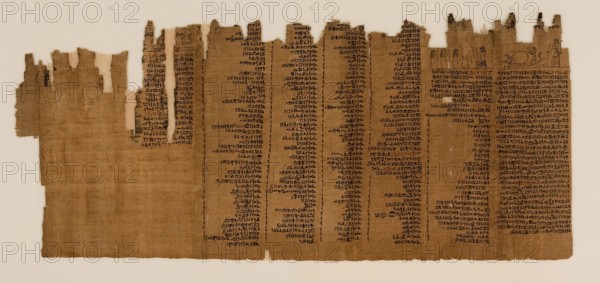The Book of the Dead of Nes-Min, Section 23, c200-30 BC. Creator: Unknown.