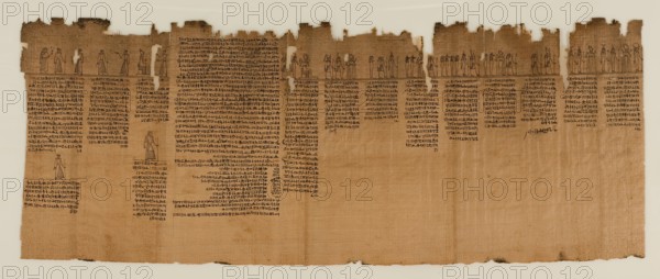 The Book of the Dead of Nes-Min, Section 5, c200-30 BC. Creator: Unknown.
