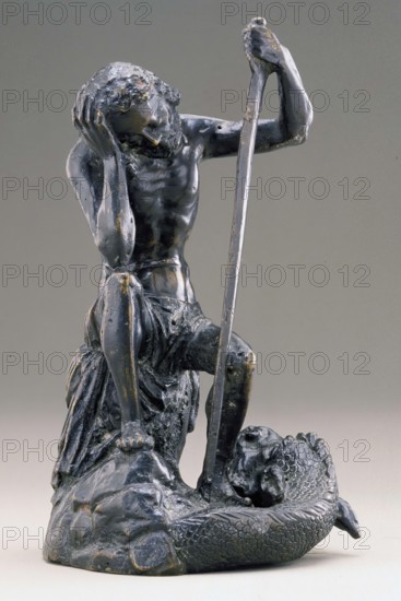 Jason Resting after Slaying the Dragon, early 20th century. Creator: Unknown.