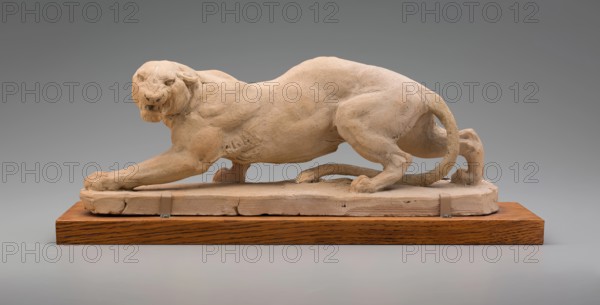 Snarling Jaguar, between 1831 and 1832. Creator: Antoine-Louis Barye.