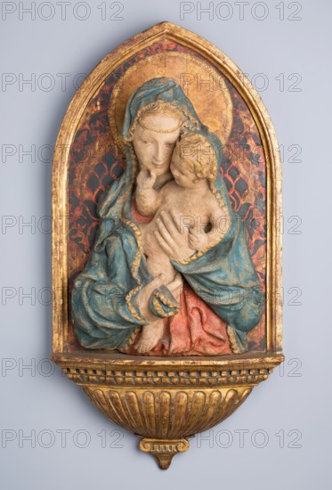 Madonna and Child, c1435. Creators: Virgin Mary, Jesus Christ, Lorenzo Ghiberti.