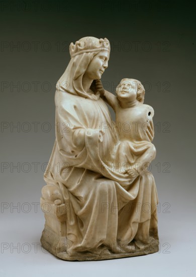 Madonna and Child, c.between 1350 and 1375. Creators: Virgin Mary, Jesus Christ, Bonino da Campione.