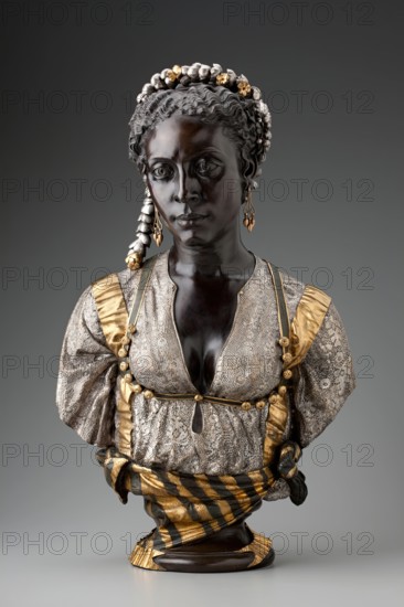 Mauresque Noire (Black Moorish Woman), 1856. Creator: Charles-Henri-Joseph Cordier.