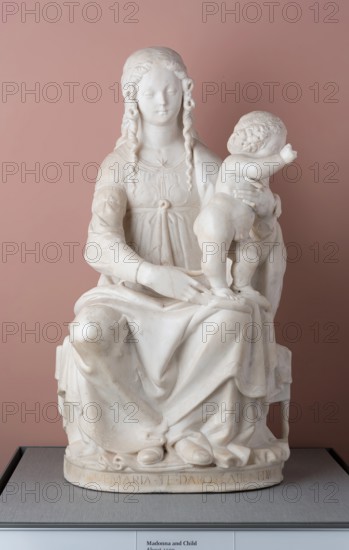 Madonna and Child, c1500. Creators: Virgin Mary, Jesus Christ, Circle of Cristoforo Solari.