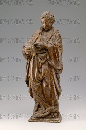Saint John the Evangelist, early 15th century. Creator: Circle of Jacopo della Quercia.