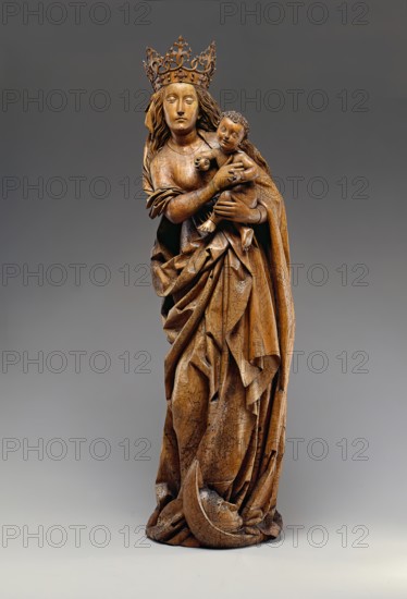 Virgin and Child, c1480. Creator: Circle of Michel Erhart.