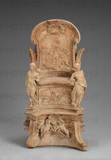 Chair of St. Peter, 1658. Creator: Gian Lorenzo Bernini.