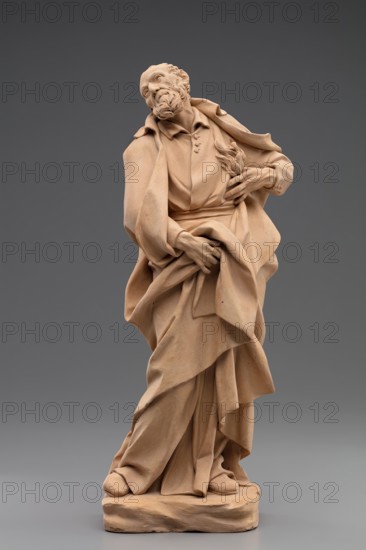 Model for the marble statue of San Filippo Neri in the Cappellone of San Cataldo in the...c1772. Creator: Giuseppe Sanmartino.