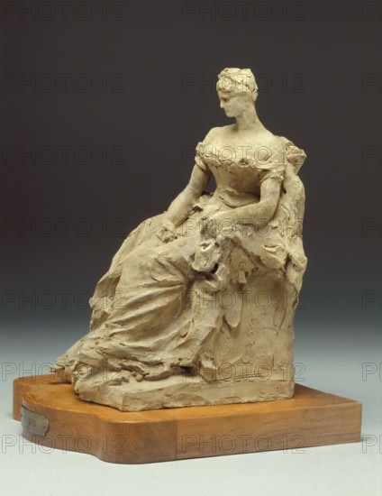 Princess Alexandra of Denmark, c1885. Creator: Henri Chapu.