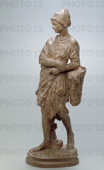 The Winkle Gatherer, model designed before 1874. Creator: Jean-Baptiste Carpeaux.