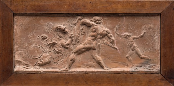 Hercules and the Hydra, between late 18th and early 19th century. Creator: Jean Baptiste Stouf.
