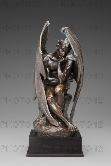 Satan, modelled 1833, cast 1835. Creator: Jean-Jacques Feuchere.