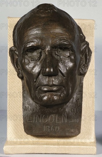 Lincoln, 1860. Creator: Leonard Wells Volk.