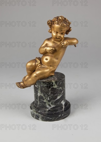 Seated Putto, 18th century. Creator: Unknown.
