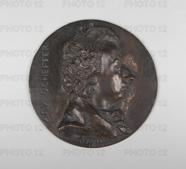 Ary Scheffer, 1828. Creator: Pierre-Jean David d'Angers.