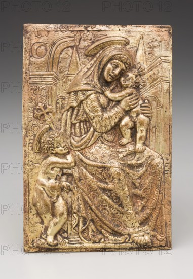 Madonna and Child with the Young Saint John, mid-16th century. Creators: Virgin Mary, Jesus Christ, Unknown.