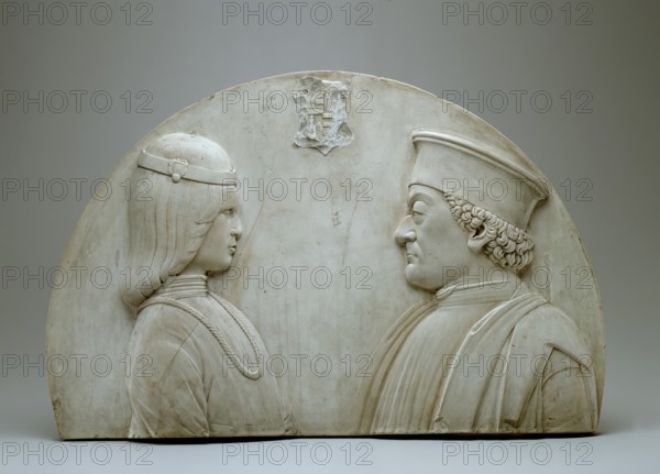 Duke Federigo and his Son Guidobaldo, between 1880 and 1910. Creator: Unknown.