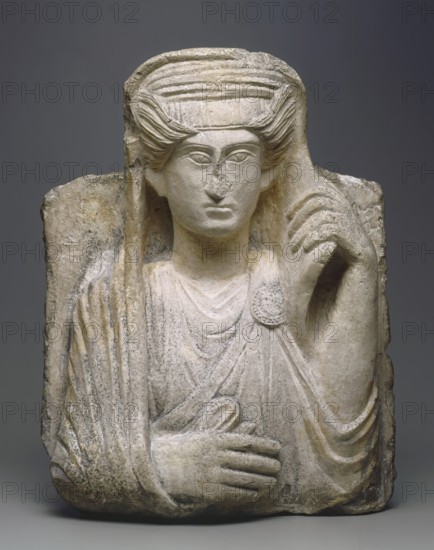 Funerary Portrait, 3rd century. Creator: Unknown.