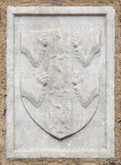 Coat of Arms of the Brancaccio Imbriani Family, second half of the 15th century. Creator: Unknown.