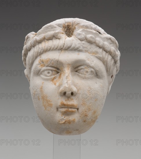 Head of Emperor Honorius as a Child, late 4th century . Creator: Unknown.