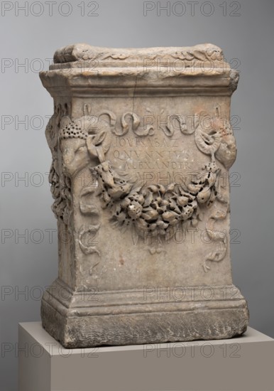 Pedestal, 1st century. Creator: Unknown.