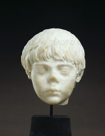 Head of a Boy, early 2nd century. Creator: Unknown.